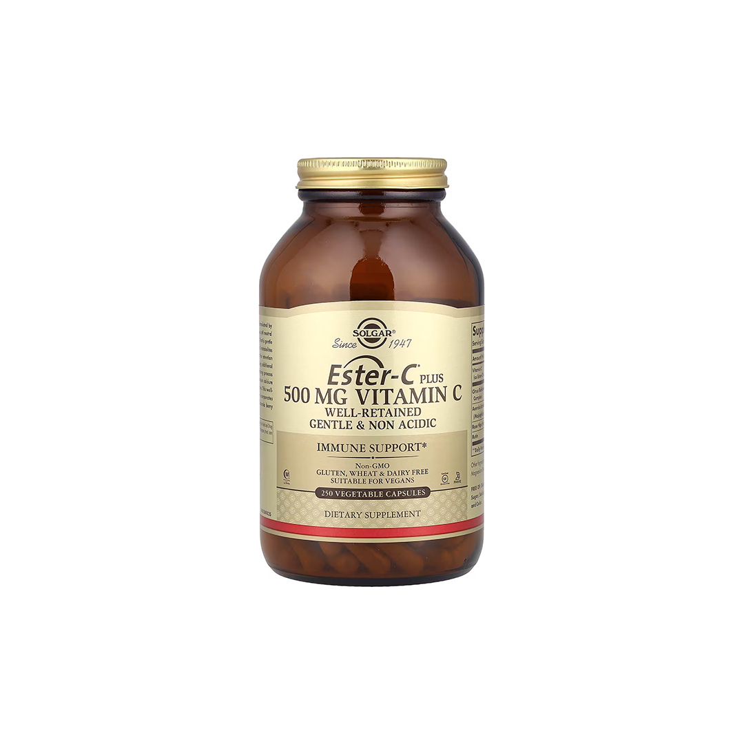 Ester-C Plus 500 mg Vitamin C 250 pflanzliche Kapseln Solgar
